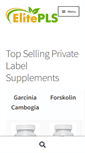 Mobile Screenshot of privatelabelsupplements.org